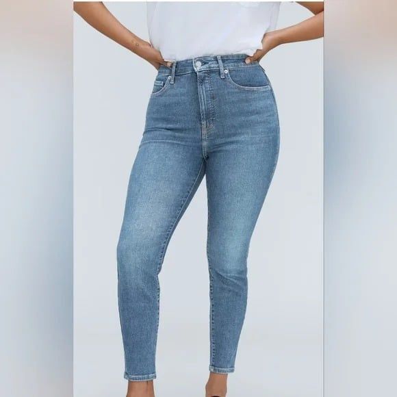 29  Everlane The Curvy Way High Skinny Crop Jean Organic Cotton - Picture 2 of 10